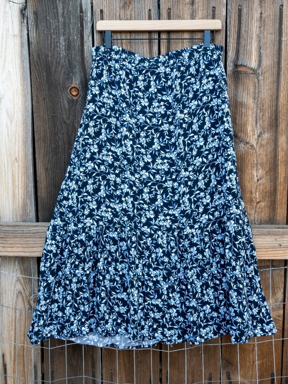 Catherine Maxi Flounce Skirt by Able